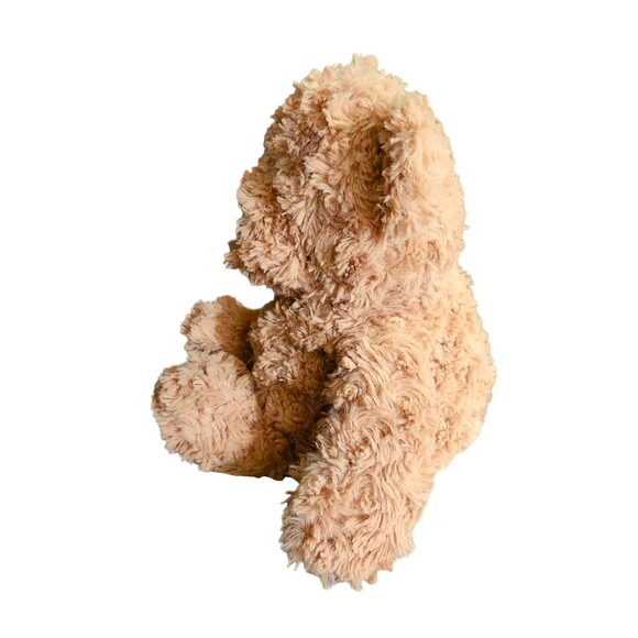 Warmies Brown Curly Bear Plush 14" Microwavable Weighted Lavender Scent - Picture 3 of 10